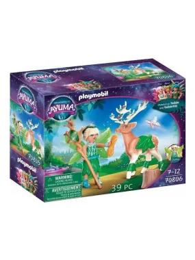 70806 'playmobil' Forest Fairy Avec Animal Prefere - N/A