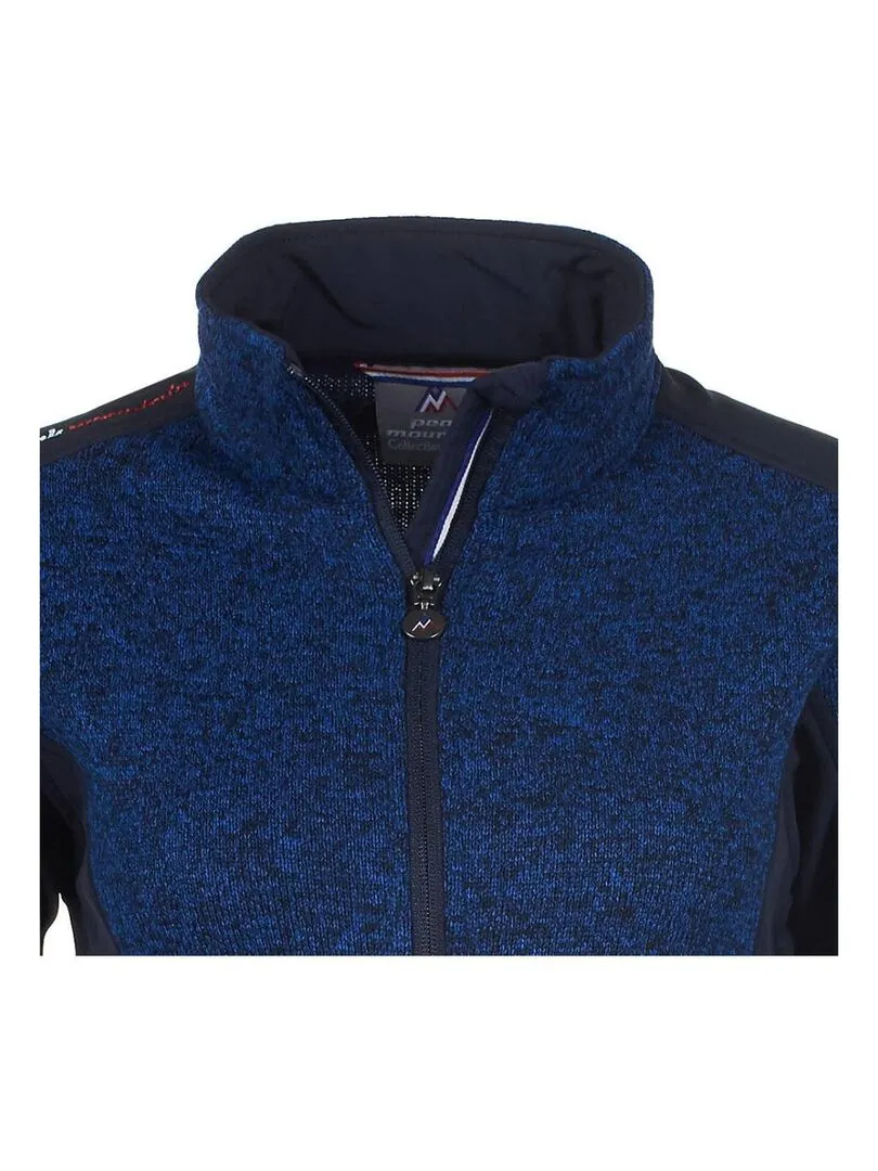 Blouson polaire femme AVIRO - PEAK MOUNTAIN - Bleu marine