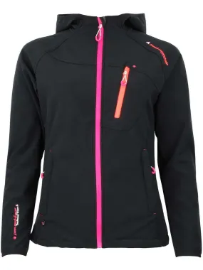 Blouson softshell femme ANSO - PEAK MOUNTAIN - Noir Noir