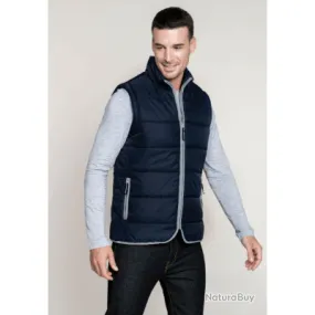 Bodywarmer Blue Navy matelassé-KARIBAN TAILLE 3XL K611607