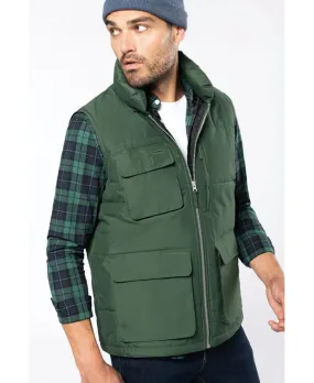 Bodywarmer personnalisable matelassé homme