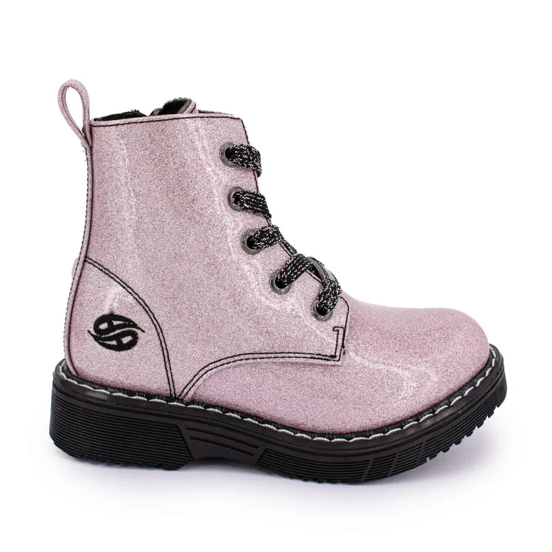 Bottines a lacets rose 47dg701670760 t23/30 Enfant DOCKERS BY GERLI à