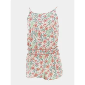 Combi-short à fleurs multicolore fille - Kaporal | wimod