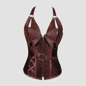 Corset viking femme