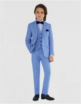 Costume De Cérémonie Et Mariage Enfant Bleu ciel TAILLE 4/5 ans