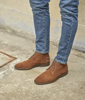 Desert Boots Homme en daim chocolat : L'Homme Difficile 