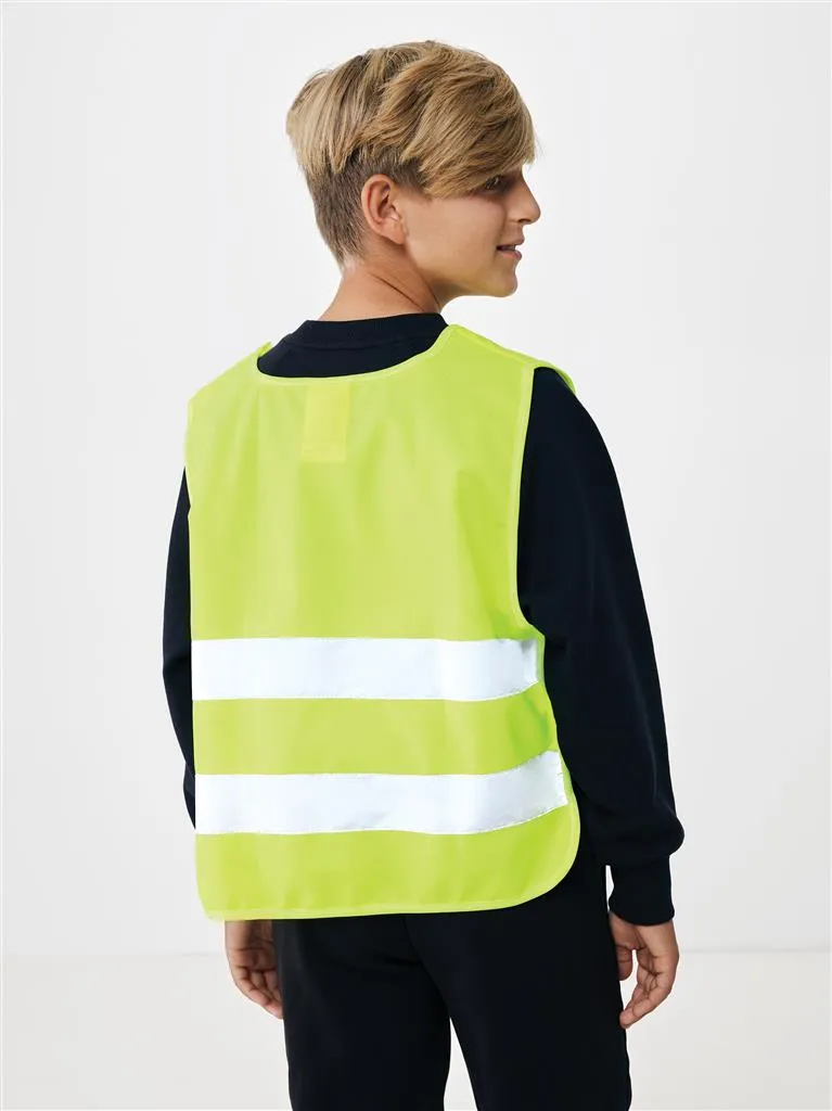 Gilet de sécurité enfant en PET recyclé - SHIPTEAM - Vertlapub