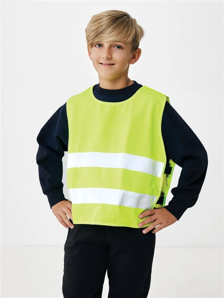 Gilet de sécurité enfant en PET recyclé - SHIPTEAM - Vertlapub