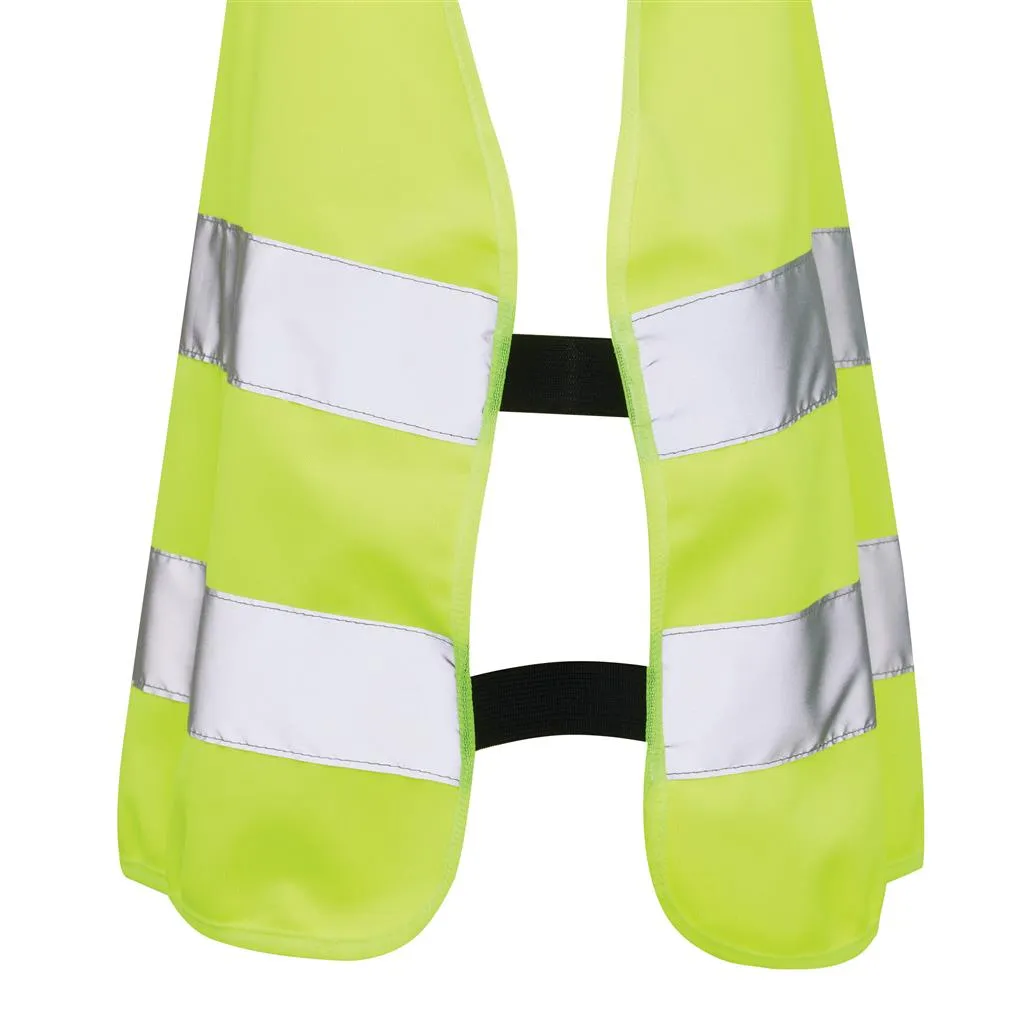 Gilet de sécurité enfant en PET recyclé - SHIPTEAM - Vertlapub