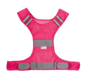 Gilet en filet fluorescent - WKP705 - rose fuchsia fluo 