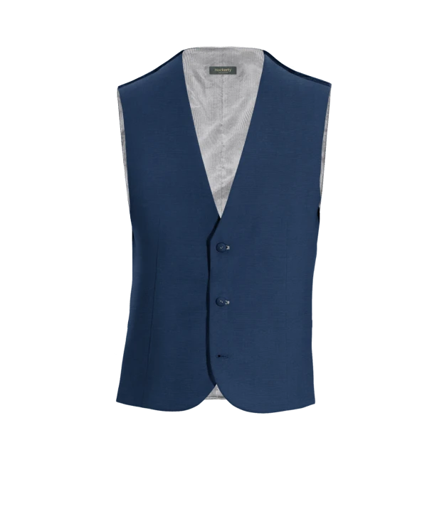 Gilet en Laine Bleu Roi