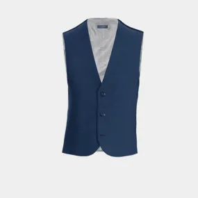 Gilet en Laine Bleu Roi