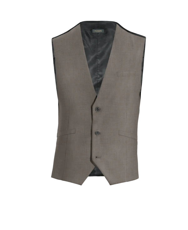 Gilet en Laine Gris