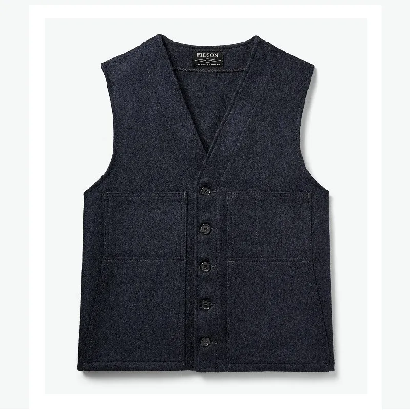 Gilet en Laine Mackinaw Filson