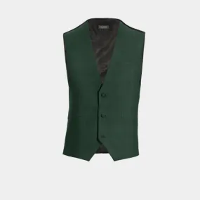 Gilet en Laine Vert