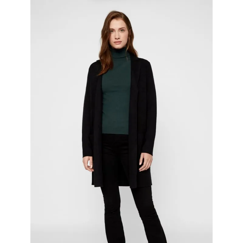 Gilet long tasty noir femme - Vero Moda | wimod