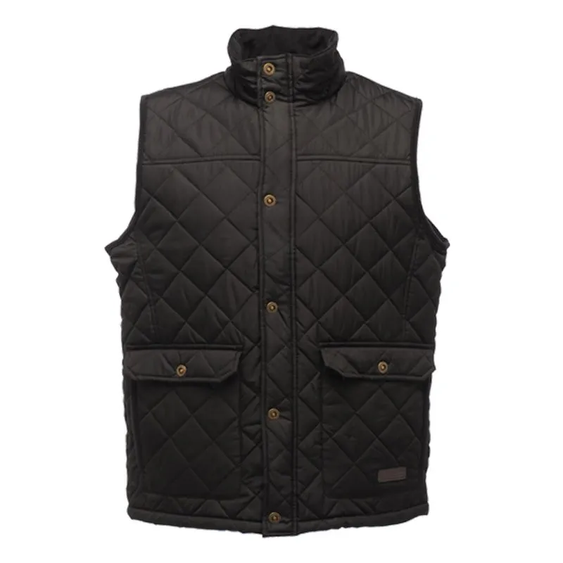 Gilet sans manche matelassé en losange déquitation polyester Tyler homme Regatta