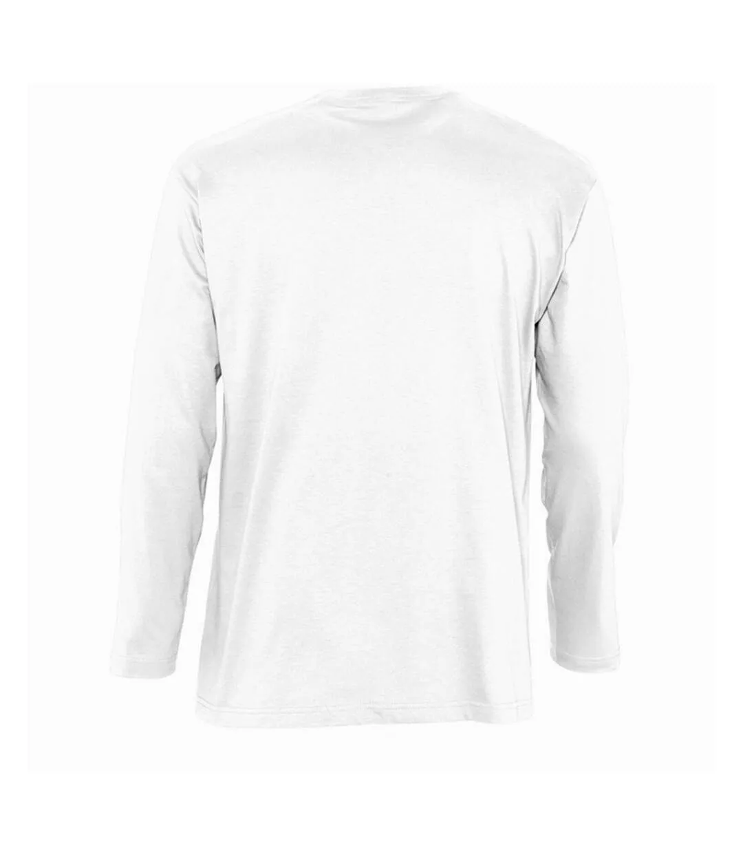 Monarch t-shirt à manches longues homme blanc SOLS