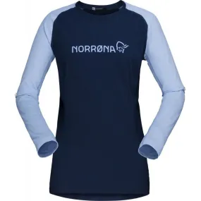 Norrona Fjørå Equaliser Lightweight Long Sleeve - Maillot VTT femme | Hardloop