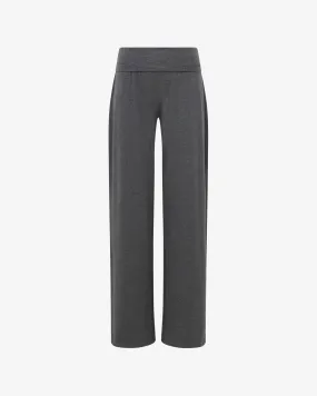 Pantalon de jazz taille à retourner en viscose