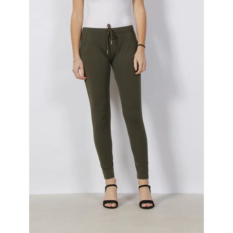 Pantalon large carmen kaki femme - Vero Moda | wimod