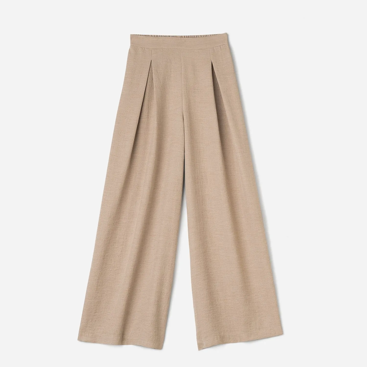 Pantalon large TEXTO beige - Textile femme Accessoires | ERAM