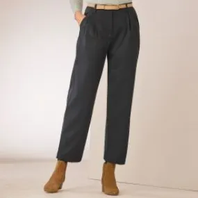 Pantalon 7/8e à pinces