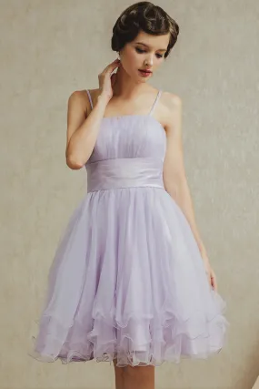 Petite robe en tulle à l'esprit fraîche pour bal des finissants