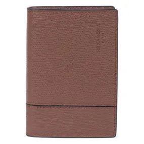 Portefeuille européen Stop RFID Cuir DANDY Marron Maya Hexagona - Portefeuille & Porte cartes Homme sur MenCorner