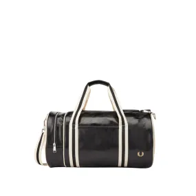 Sac Bowling - bandouliere amovible pour porté épaule noir/écru  Fred Perry - Sac de voyage Homme sur MenCor