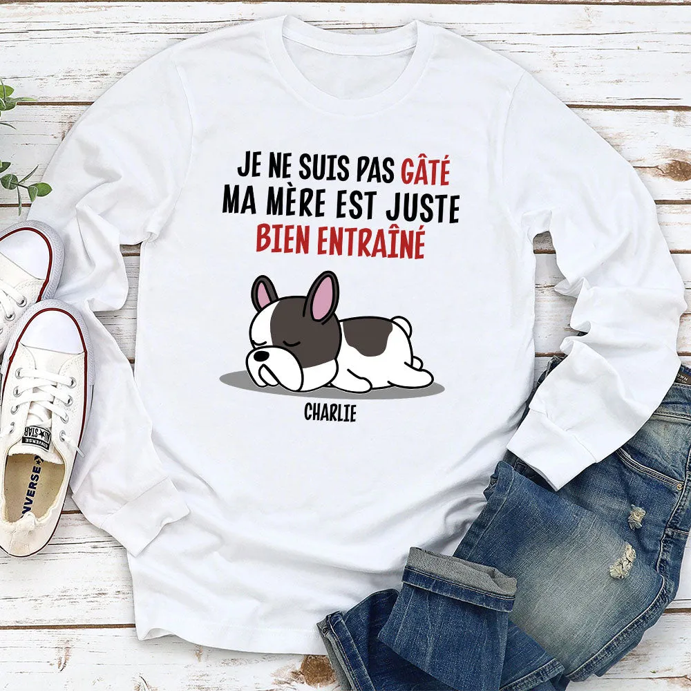 T-Shirt Personnalisé Manches Longues - Bien Entraîné