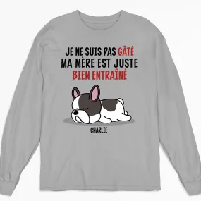 T-Shirt Personnalisé Manches Longues - Bien Entraîné