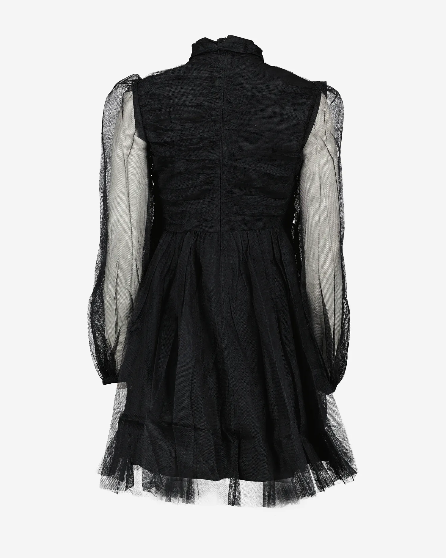 Zimmermann mini robe en tulle noir